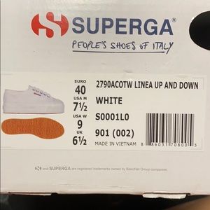 Superga 2790 Acot Linea Platform Sneaker